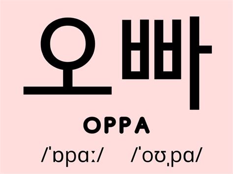 definition oppa|oppa symbol.